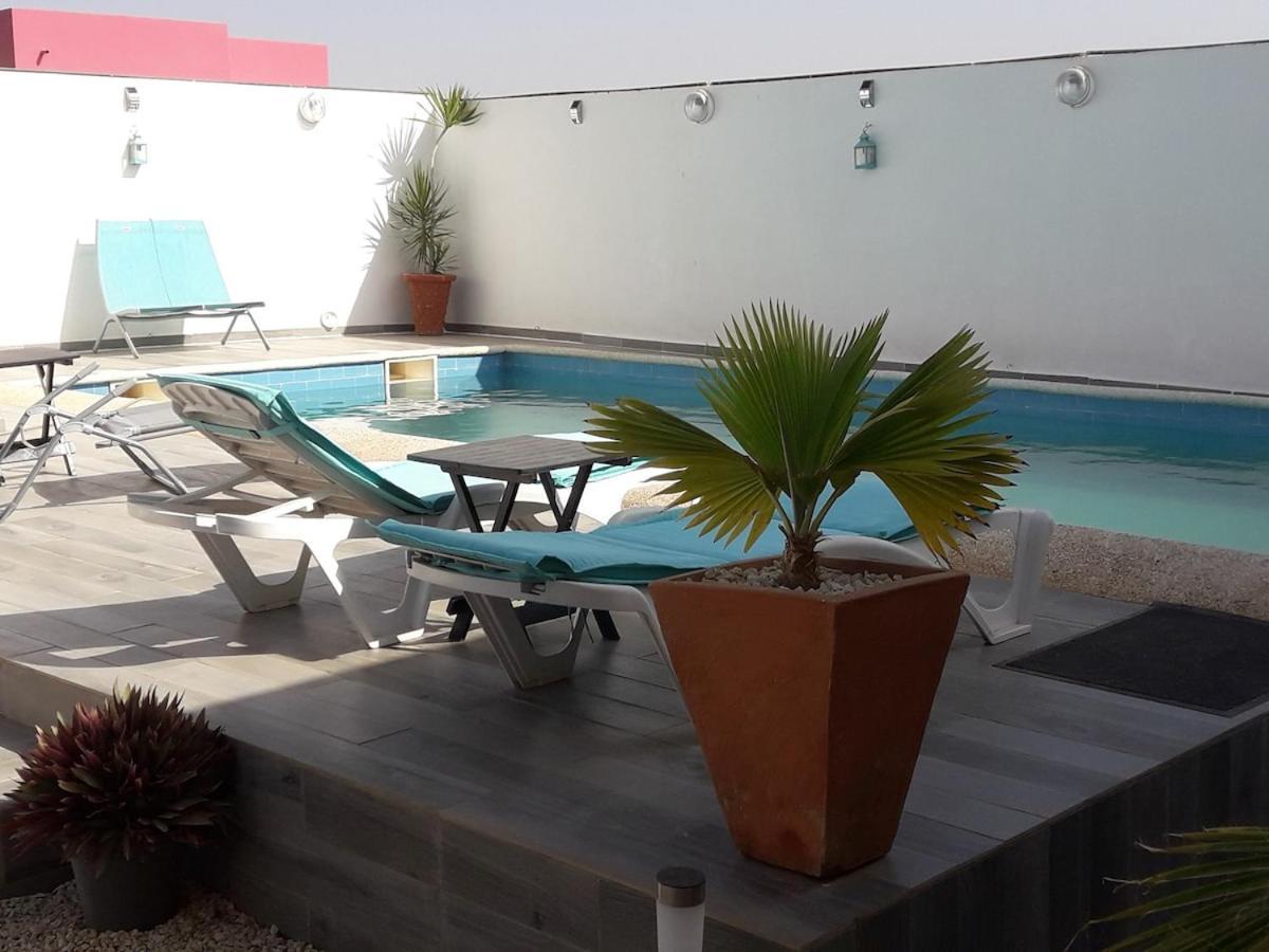 African Jaja Villa Piscine-Climatisation Popenguine Εξωτερικό φωτογραφία