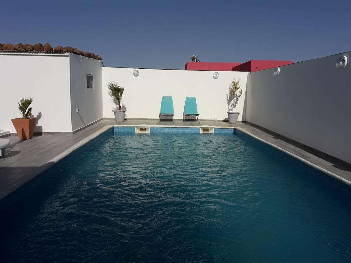 African Jaja Villa Piscine-Climatisation Popenguine Εξωτερικό φωτογραφία